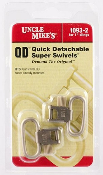 UM SWIVELS QD SS BL NICK 1